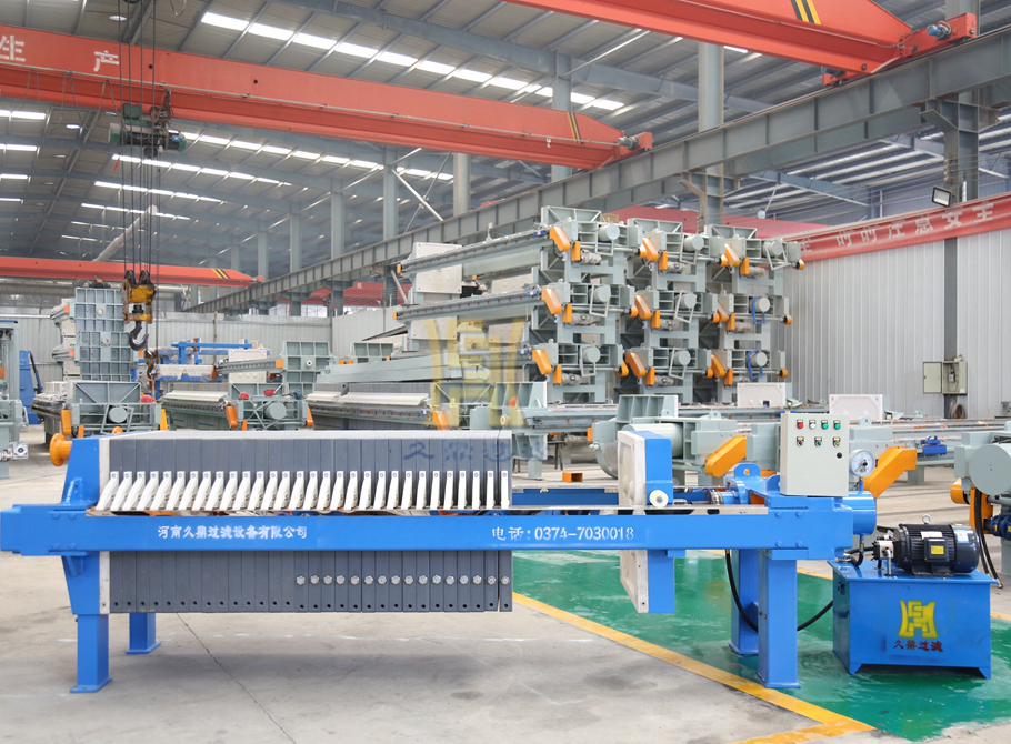 壓濾機裝置運用注意事項