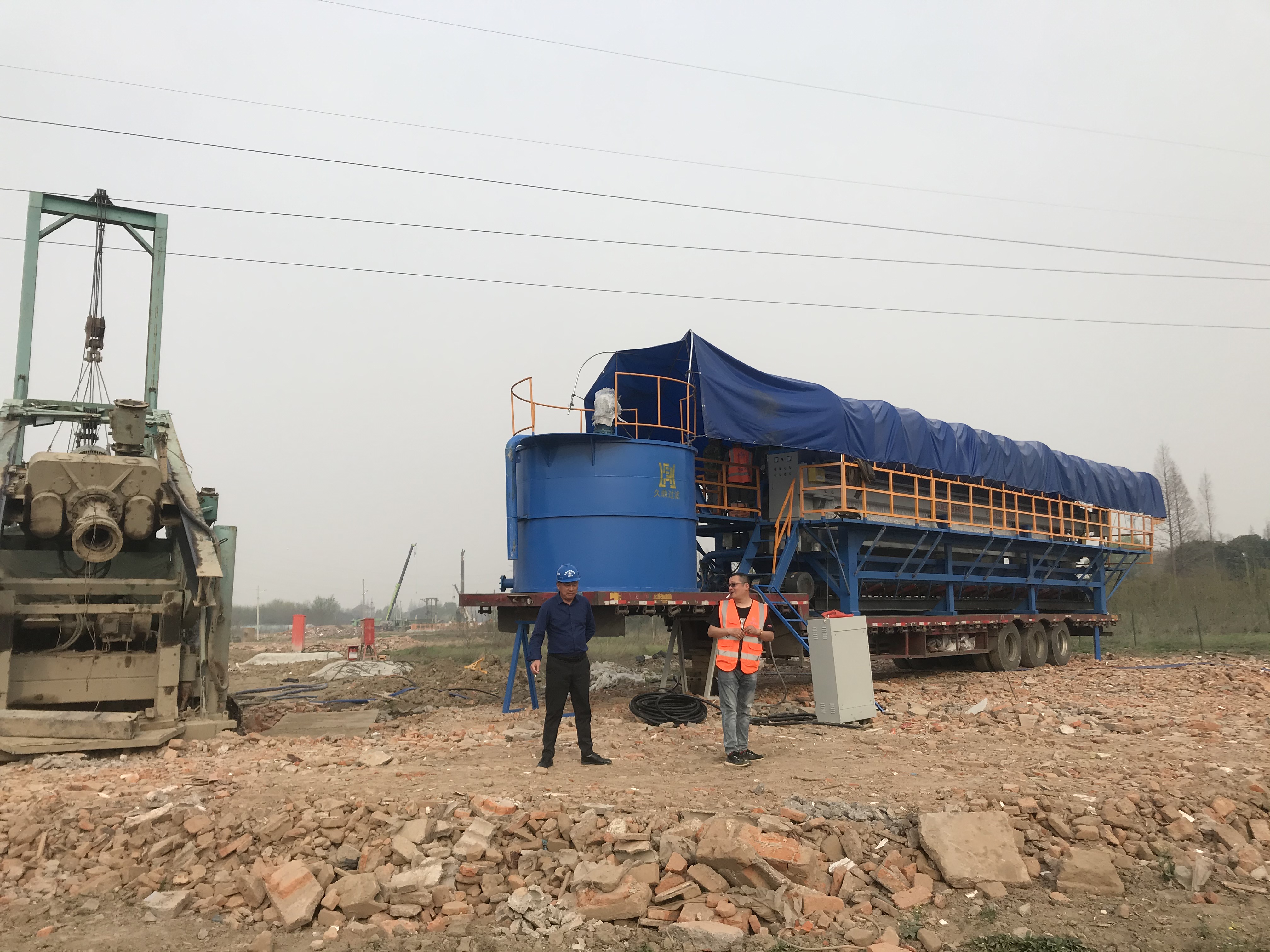 500平車載式可移動板框壓濾機哪家好？